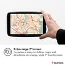 TomTom GO Navigator 7" Car Sat Nav - UK, ROI & Full Europe Maps - Black thumbnail 3