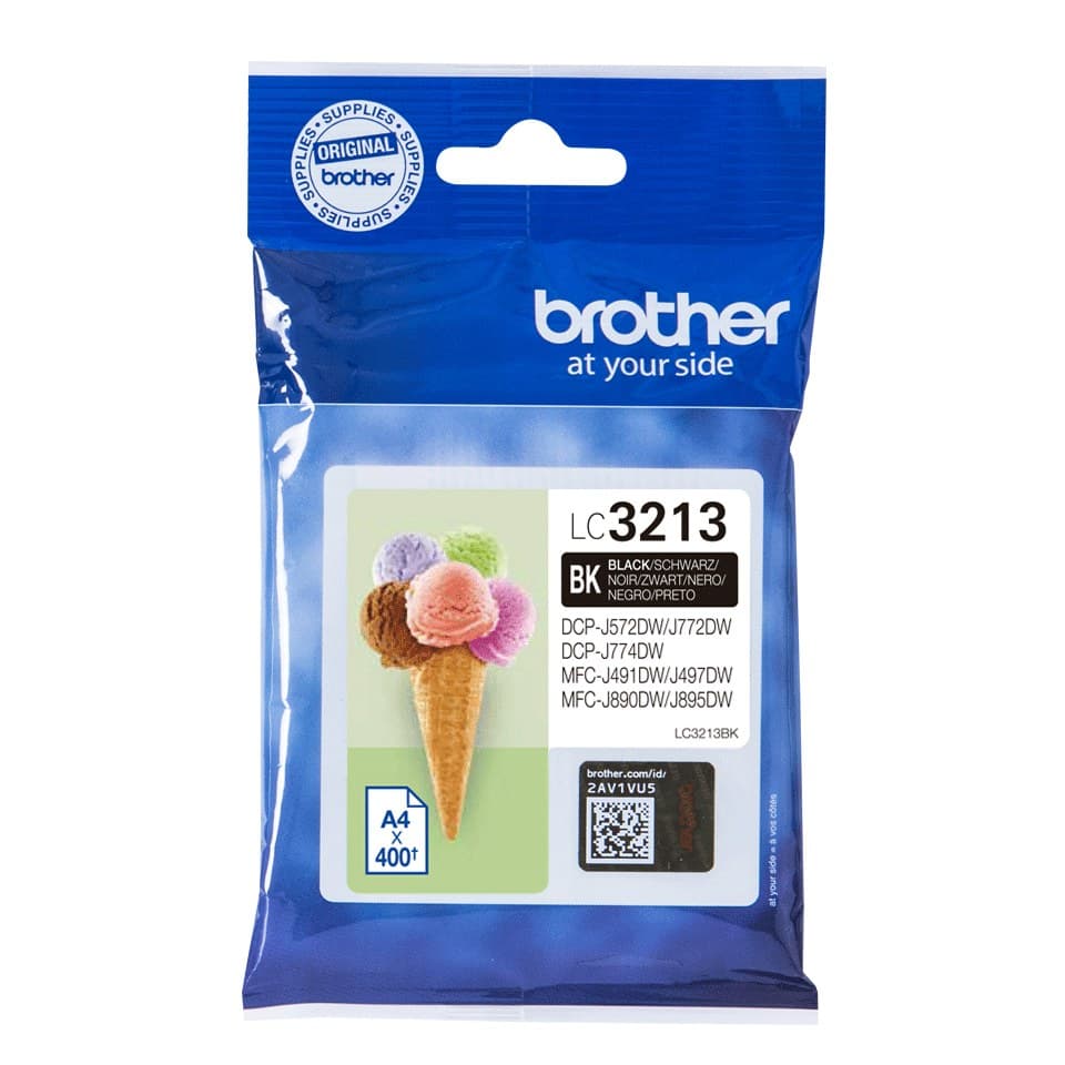Brother LC3213 High Yield Ink Cartridge (400 Pages) - Black