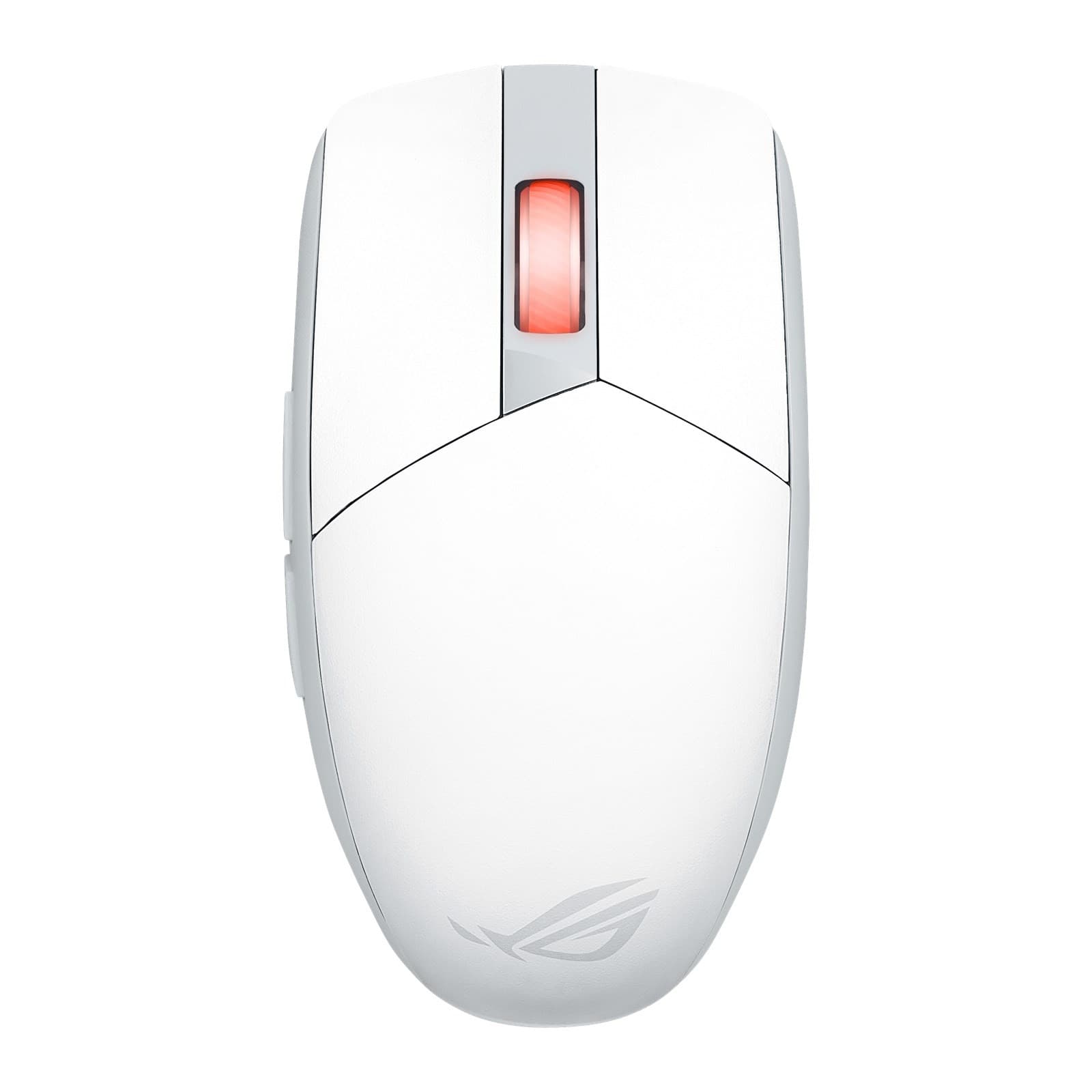 ASUS ROG Strix Impact III Wireless 36000 DPI Gaming Mouse - Moonlight White