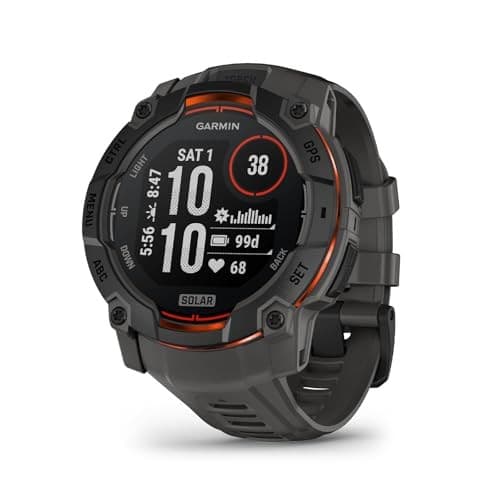 Garmin Instinct 3 Solar 50mm Smartwatch Black