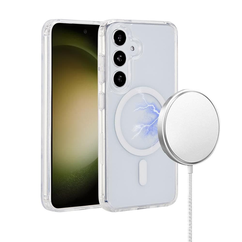 eSTUFF INFINITE (GRS) OSLO Clear Magnetic Cover for Samsung Galaxy S24+