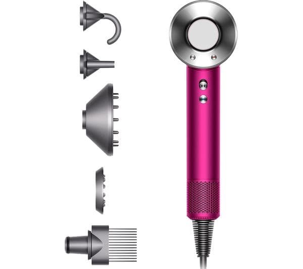 Dyson Supersonic Hair Dryer Gift Set Fuchsia & Nickel - Image 1