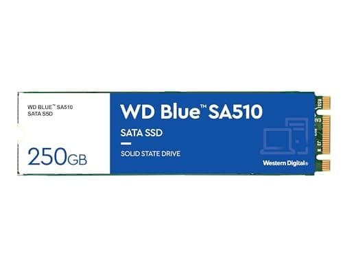 WD Blue SA510 250GB M.2 SATA SSD - Image 1