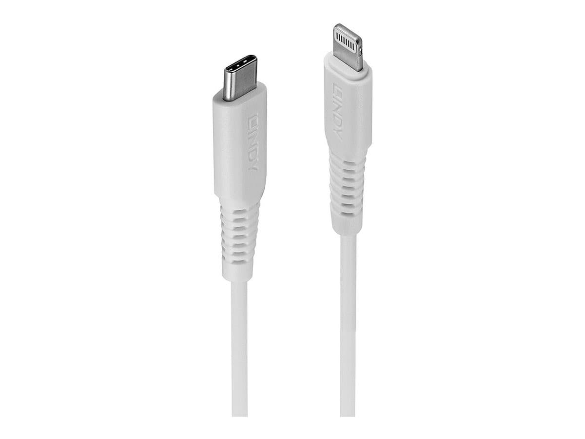 Lindy USB-C to Lightning Cable 1m White