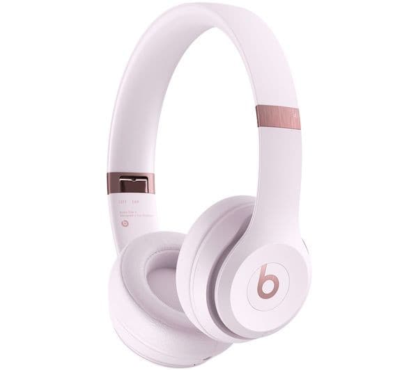 Beats Solo 4 Wireless Bluetooth On-Ear Headphones - Cloud Pink - Image 3