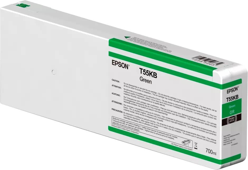 Epson T55KB UltraChrome HDX/HD 700ml Ink Cartridge for SureColor SC-P6000/P7000/P8000/P9000 - Green
