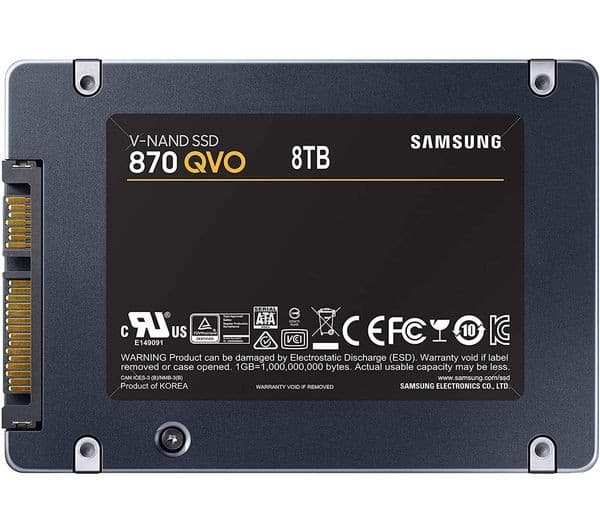 Samsung 870 QVO 2.5" SATA Internal SSD - 8 TB - Image 5