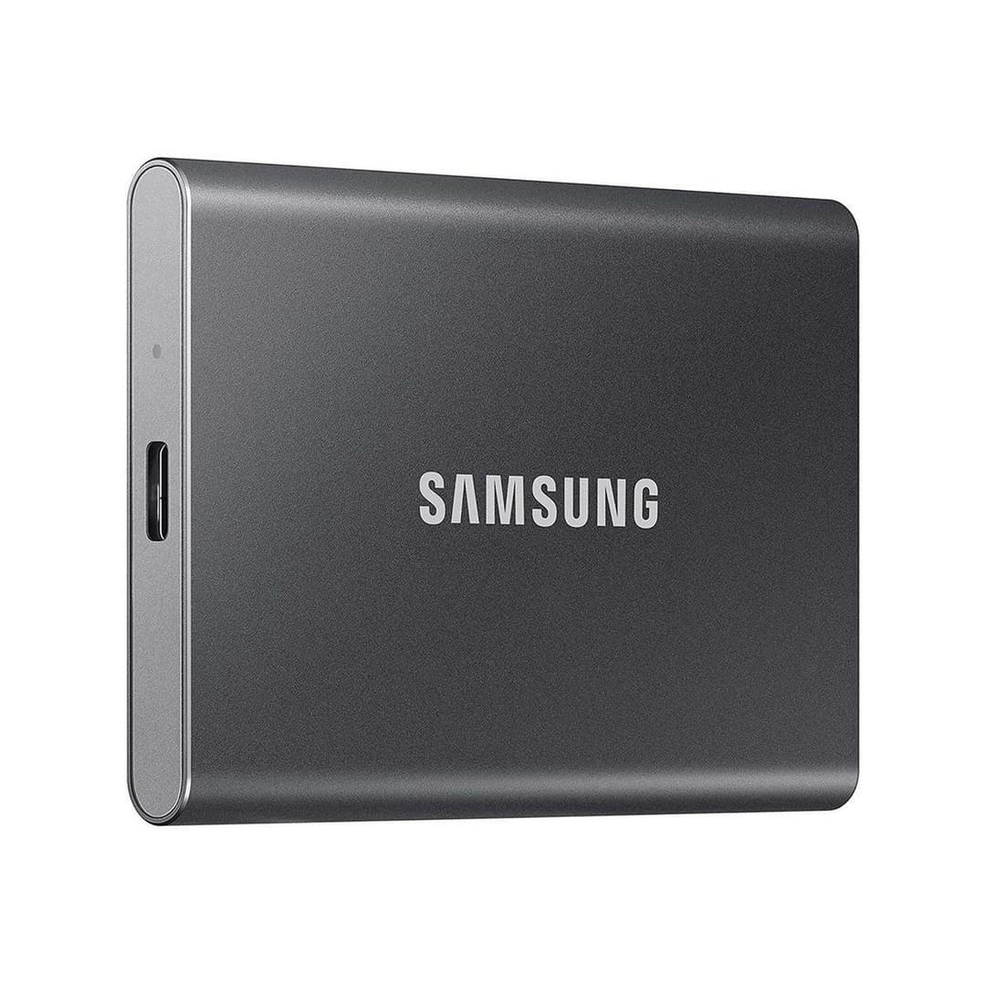Samsung T7 1TB EXT Portable SSD - Grey - Image 2