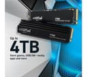 Crucial T700 PCIe Gen5 NVMe M.2 Internal SSD - 2 TB With Heatsink thumbnail 5