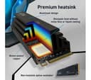 Crucial T700 PCIe Gen5 NVMe M.2 Internal SSD - 2 TB With Heatsink thumbnail 6
