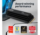 Crucial T700 PCIe Gen5 NVMe M.2 Internal SSD - 2 TB With Heatsink thumbnail 9