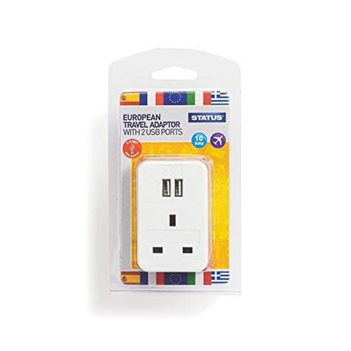 Status 3 Pack Travel USB Adapter