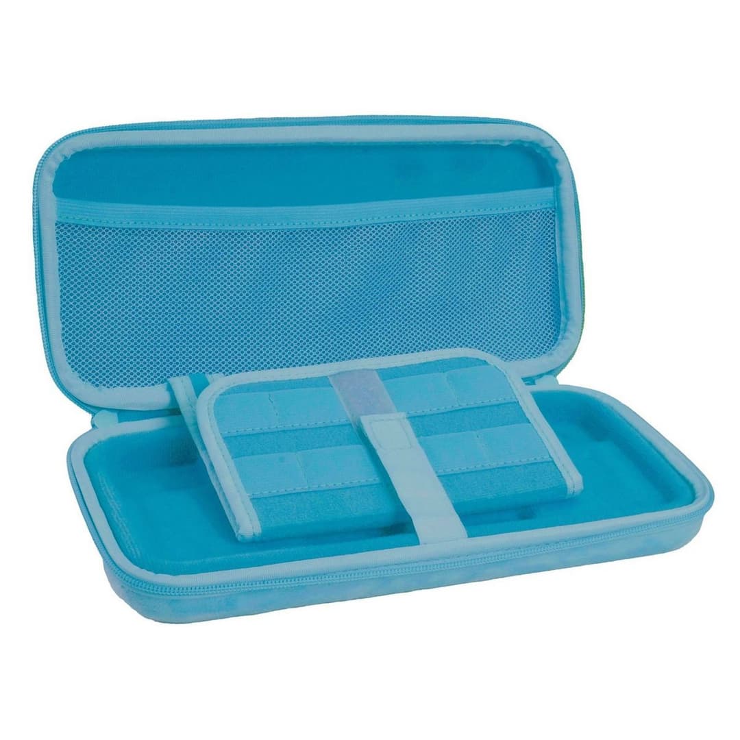 Squishmallows Cam The Cat Plush Travel Case For Nintendo Switch, Switch 2, OLED & Lite - Blue - Image 3