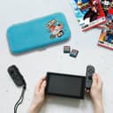 Squishmallows Cam The Cat Plush Travel Case For Nintendo Switch, Switch 2, OLED & Lite - Blue thumbnail 6