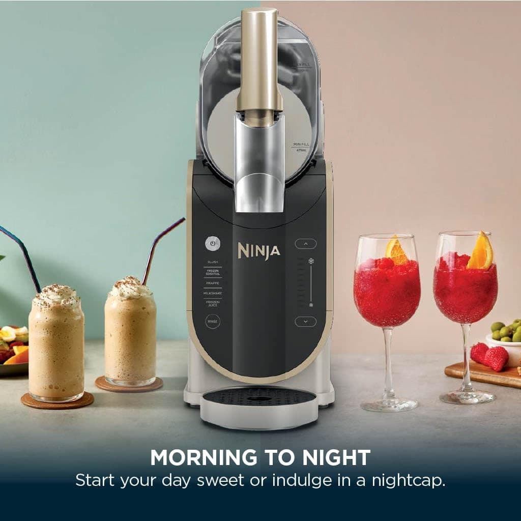 Ninja SLUSHi Frozen Drinks Maker, 1.9L Capacity, FS301UKSTGD - Stone Gold - Image 6