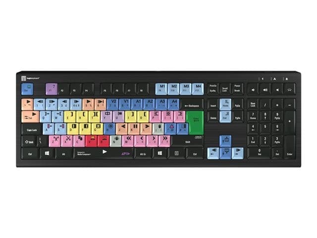 Logic Keyboards Avid Media Composer Astra 2 Black - Image 1