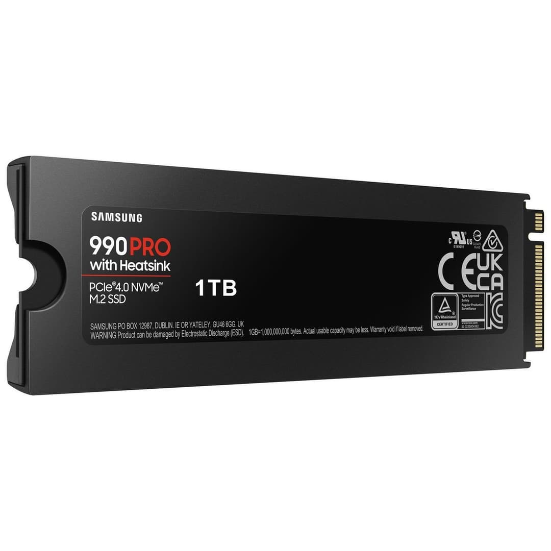 Samsung 990 PRO with Heatsink 1TB PCIe 4.0 NVMe M.2 2280 Internal SSD for PC & PS5 - Image 7