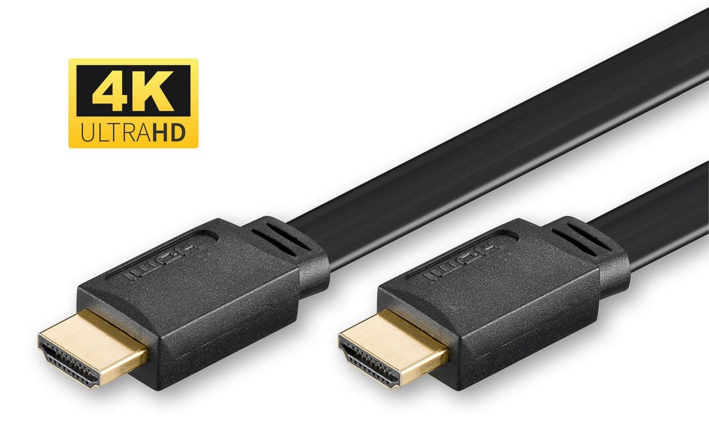 HDMI High Speed flat cable, 1m