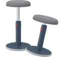 Leitz Ergo Cosy Active Sit-Stand Stool 2-in-1 - Velvet Grey thumbnail 5