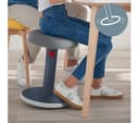 Leitz Ergo Cosy Active Sit-Stand Stool 2-in-1 - Velvet Grey thumbnail 7