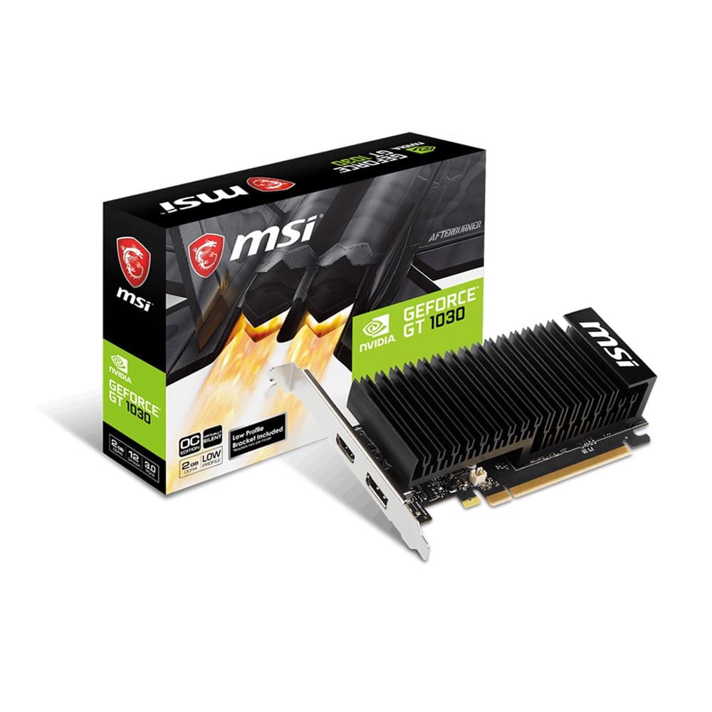 MSI GeForce GT 1030 2GHD4 LP OC 2GB DDR4 Graphics Card - Image 6