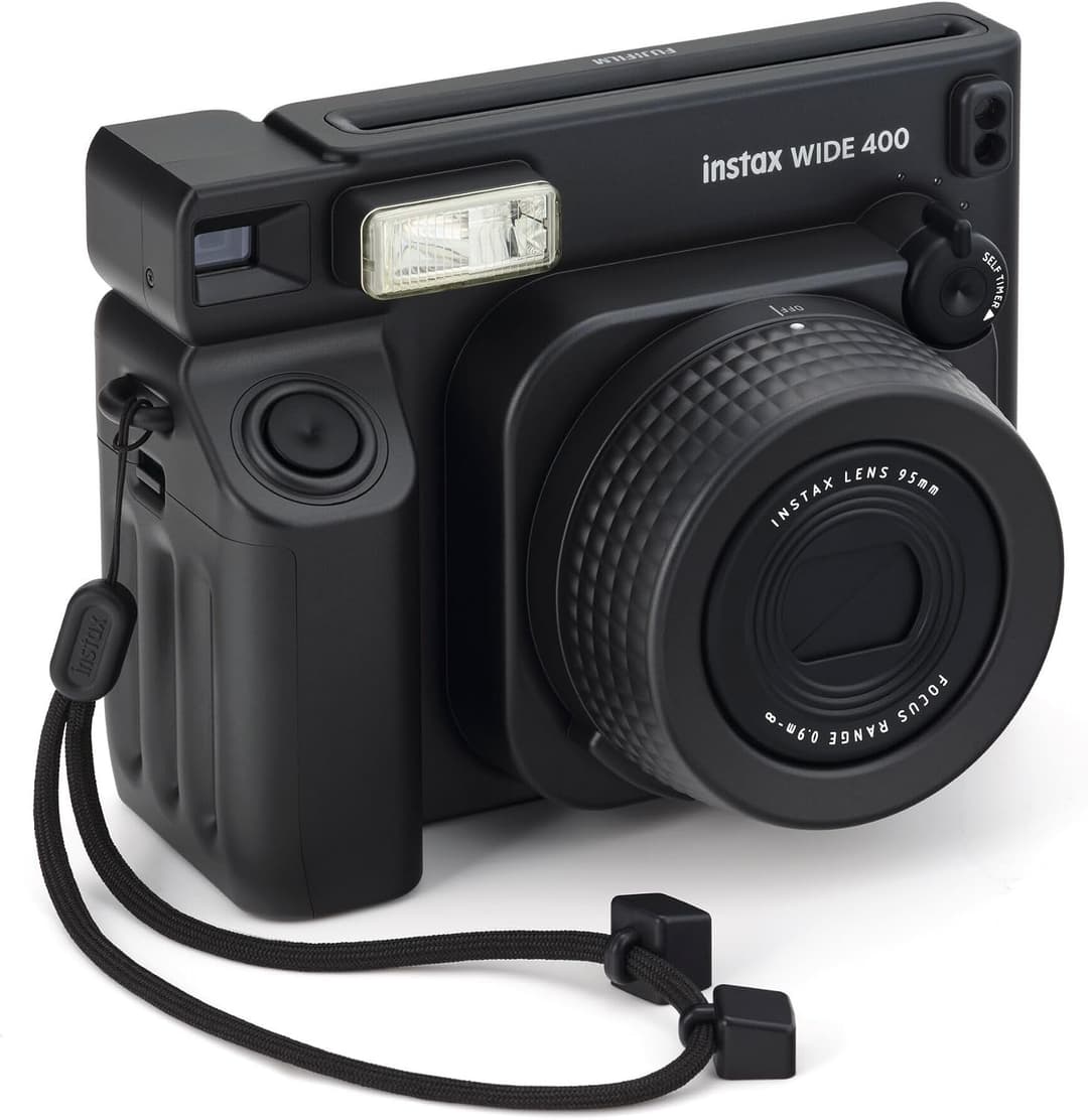 Fujifilm Instax Wide 400 Instant Camera Jet Black - Image 5