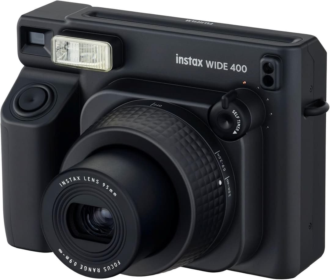 Fujifilm Instax Wide 400 Instant Camera Jet Black - Image 6