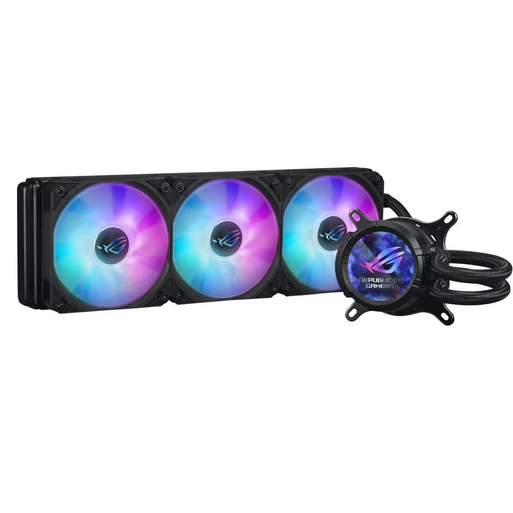 Asus ROG STRIX LC III 360 ARGB LCD All-in-One Liquid Cooler - Black - Image 2