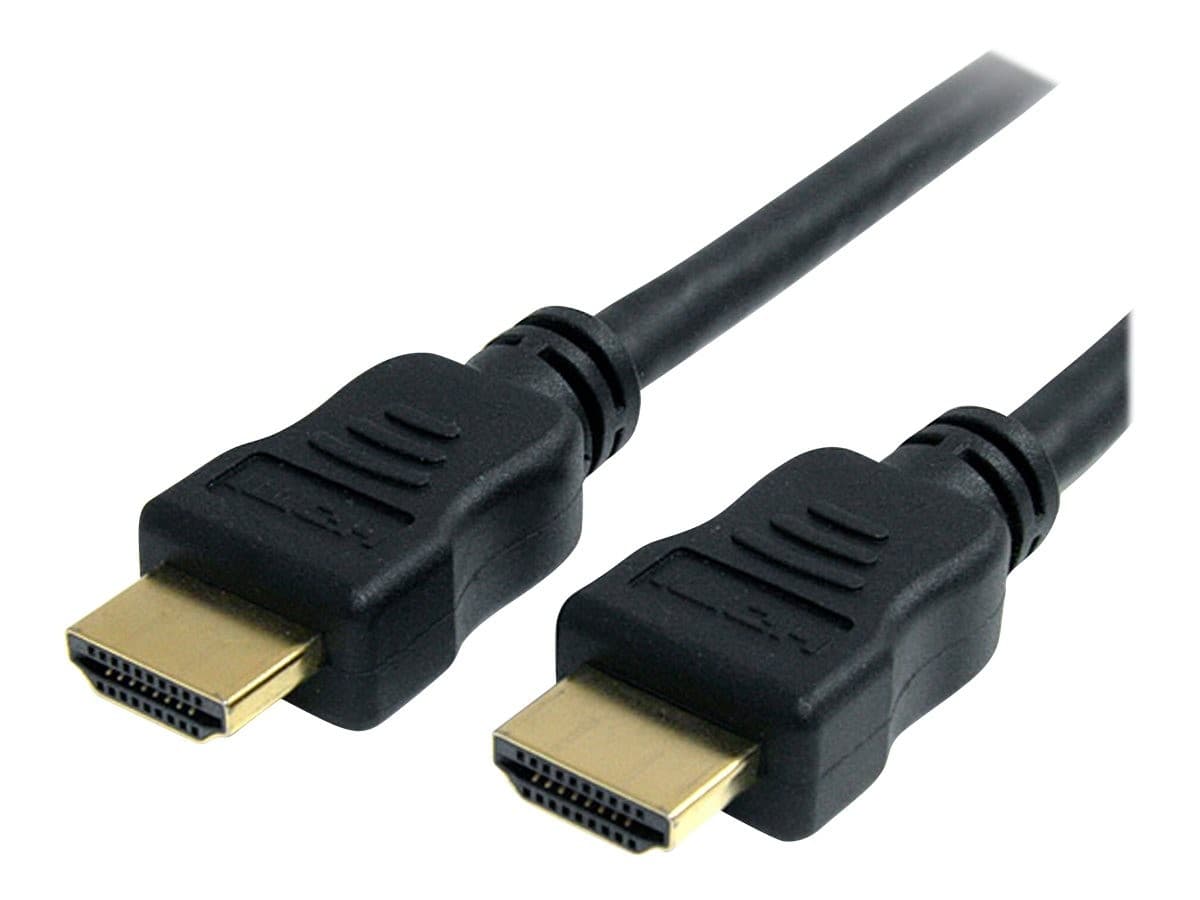 StarTech HDMM1MHS 4K High Speed HDMI Cable with Ethernet 1m Black