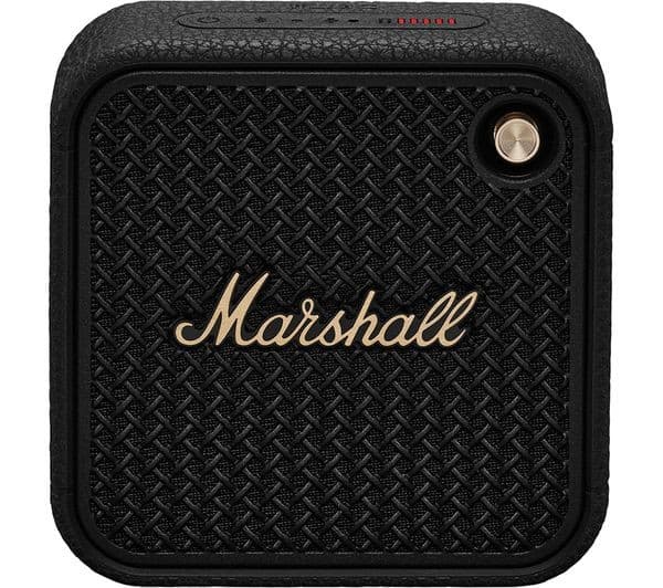 MARSHALL Willen Portable Bluetooth Speaker - Black & Brass - Image 3