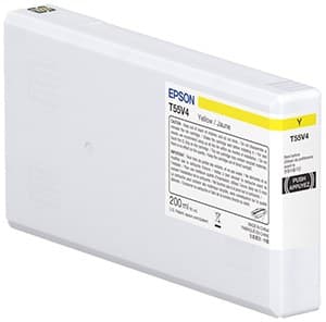 Epson T55W4 UltraChrome Pro10 200ml Ink Cartridge for SureColor SC-P5300 - Yellow