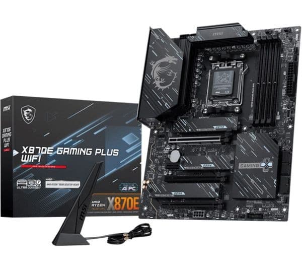MSI X870E GAMING PLUS WIFI AM5 DDR5 ATX Motherboard - Image 2