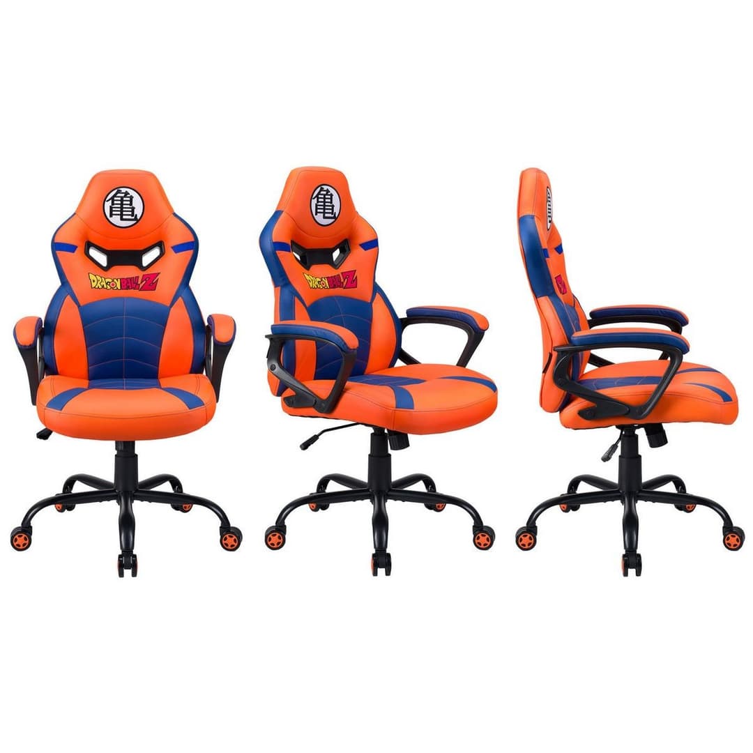Subsonic Dragon Ball Z Junior Gaming Chair - Orange and Blue - Image 10