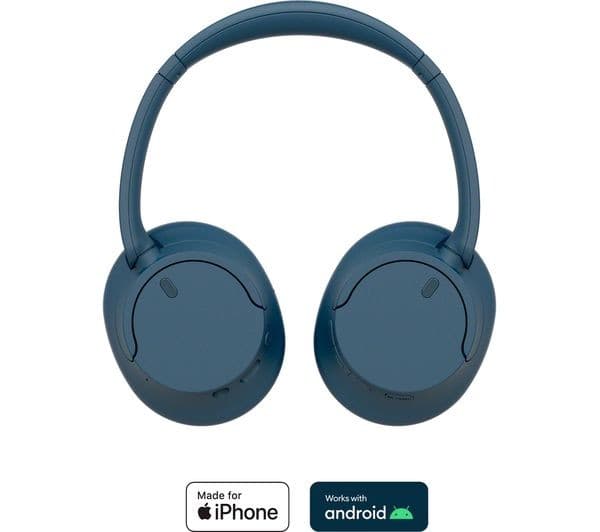 Sony WH-CH720N Wireless Headphones Waterfall Blue - Image 2