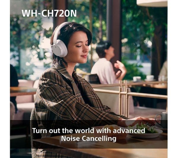 Sony WH-CH720N Wireless Headphones Waterfall Blue - Image 7