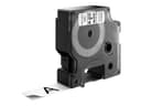 DYMO D1 45803 (S0720830) - tape - glossy - black on white - 1 cassette(s) - Roll (1.9cm x 7m) thumbnail 3