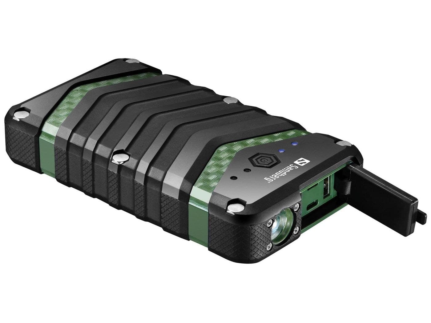 Sandberg Survivor Powerbank 20100 (420-36) - Black/Green