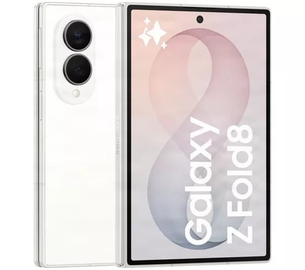 Samsung Galaxy Z Fold8 5G 256GB 12GB RAM Foldable Smartphone - Cream - Image 1