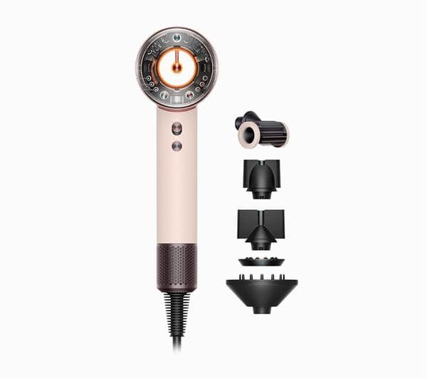 Dyson Supersonic Nural Straight+Wavy Hair Dryer - Pink - Image 1