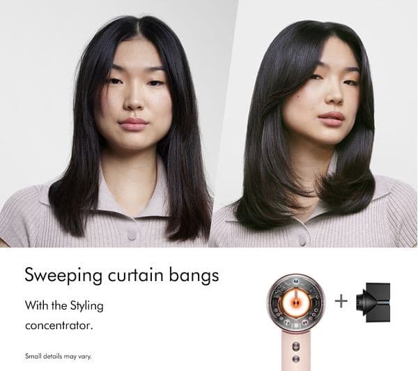 Dyson Supersonic Nural Straight+Wavy Hair Dryer - Pink - Image 6