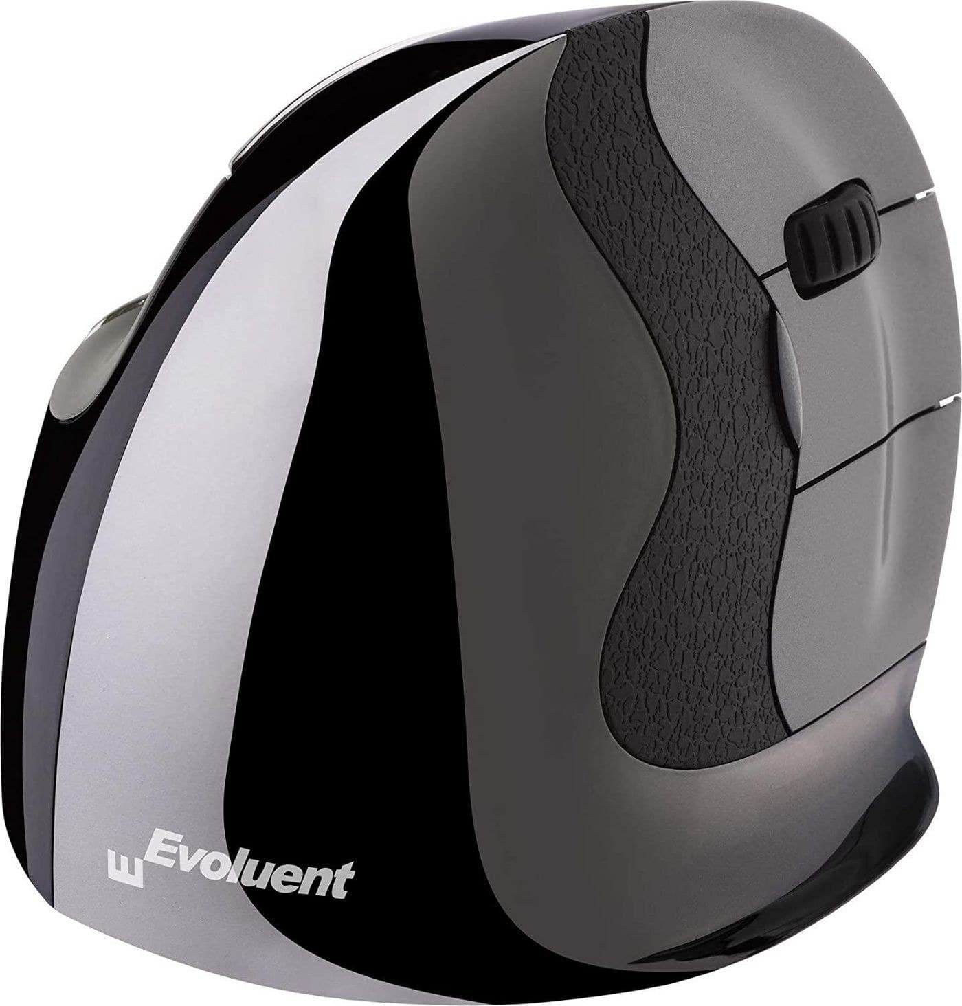 Evoluent VerticalMouse D Wireless Right-Handed Vertical Mouse, Laser, Grey - Medium