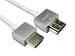 Cables Direct 3m Super Slim HDMI Cable in White thumbnail 3