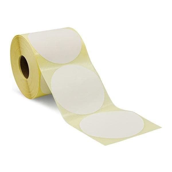 Round label, Label diameter
