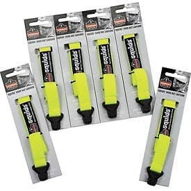 Ergodyne Squids® 3155 Elastic Tool Lanyard with Clamp – 2lbs / 0.9kg  Lime - Image 3