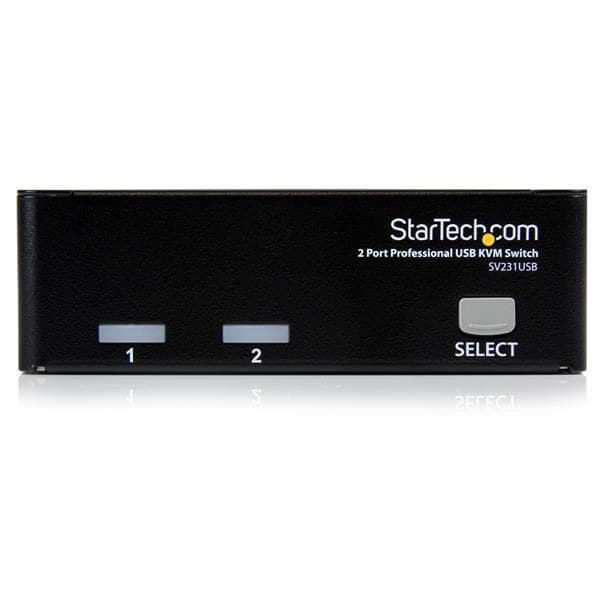 StarTech.com 2 Port Professional USB KVM Switch Kit with Cables - Image 2