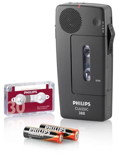 Philips Pocket Memo Classic 388 Black - Image 2