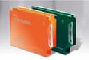 Rexel Crystalfile Extra `330` Lateral File 30mm Green (25) thumbnail 1