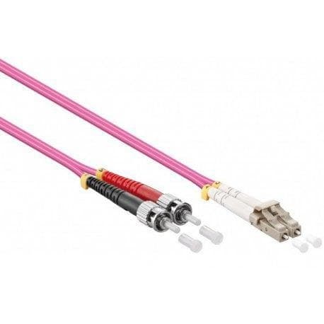 Fiber patch cable LC-ST OM4