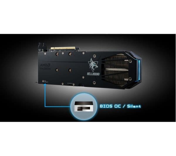 POWERCOLOR Radeon RX 9060 XT Hellhound 16 GB GDDR6 Graphics Card - Image 8