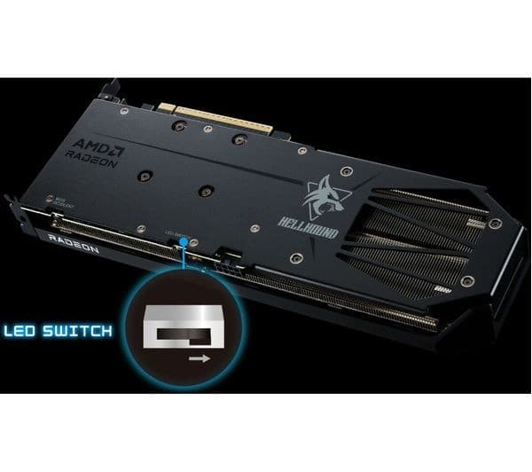 POWERCOLOR Radeon RX 9060 XT Hellhound 16 GB GDDR6 Graphics Card - Image 9